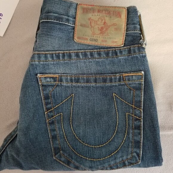 True Religion Geno Button Fly 31 x 29 - Picture 1 of 10